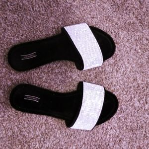 New Women's Victoria Secret Rhinestone Sandals